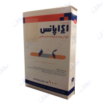 چسب زخم پانسمان طبی ایراپانس بسته 100 عددی