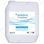 محلول ضدعفونی کننده دست درموسپت 4 لیتری