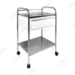 ترالی پانسمان تک کشو رویه استیل